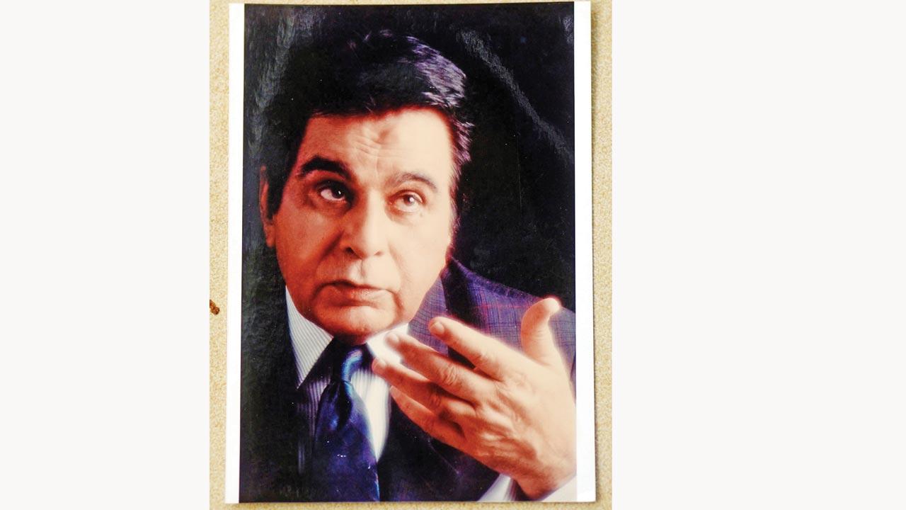 A photo of Dilip Kumar  from Saira Banu’s photo collection at their Pali Hill bungalow