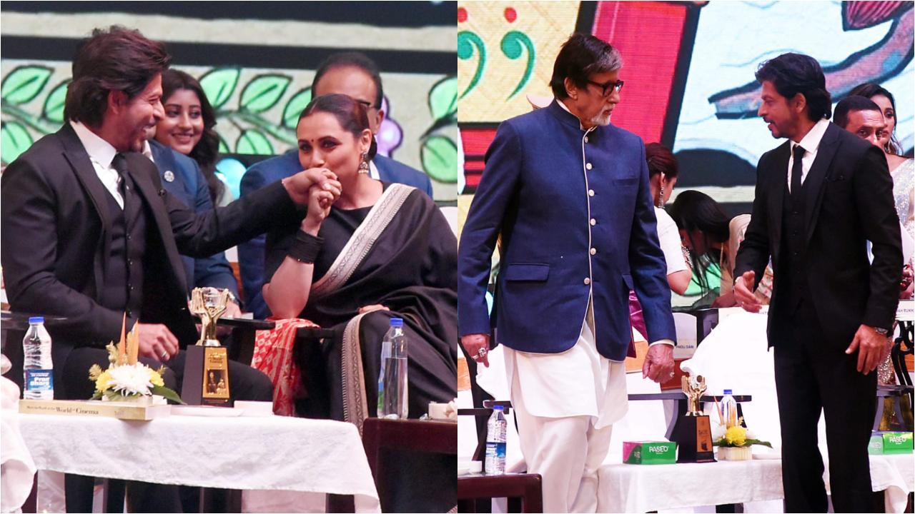 KIFF '22: Shah Rukh Khan, Amitabh Bachchan, Rani Mukerji attend opening ceremony