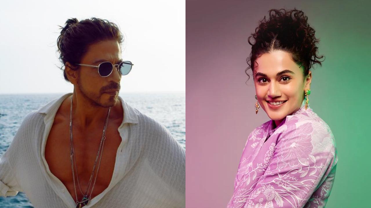 Shah Rukh Khan and Taapsee Pannu
The 'King Khan' of Bollywood, who has been featured with a number of actresses over his 3-decade-long career, will grace the silver screen with 'Thappad' actor Taapsee Pannu for the first time in Rajkumar Hirani's drama film 'Dunki', which is set to release by the end of 2023