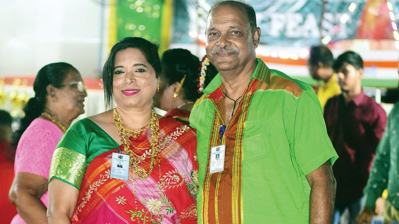 Committee members Cletisia and Pat Quadros