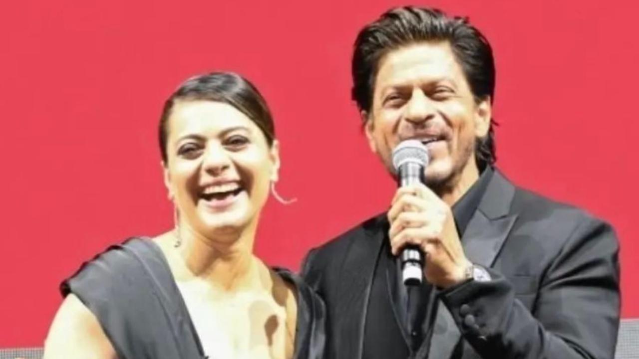 Shah Rukh Khan, Kajol recreate 'DDLJ' moment at Red Sea Film Festival