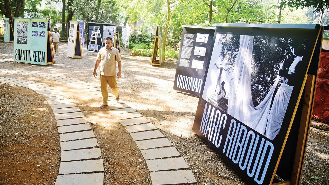 The outdoor panorama welcomes viewers in the area leading up to the Children’s Museum. With the museum in the background, it extends upto the baobab tree that represents the institution’s spirit of partnership 