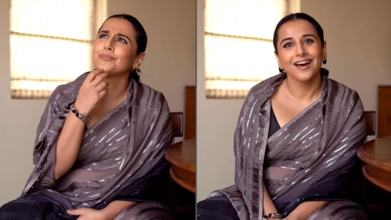 Divya Balan Bollywood Actress Fucking - WATCH: Vidya Balan channels her inner Hansa ahead of her birthday