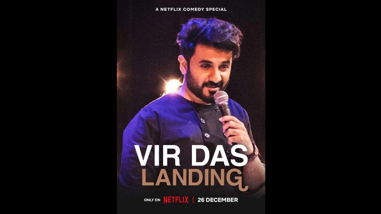 Vir Das's stand-up special 'Landing' to premiere on Netflix on this date