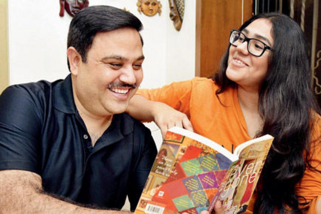 Writer Ravi Subramanian's daughter is following in her dad's footsteps