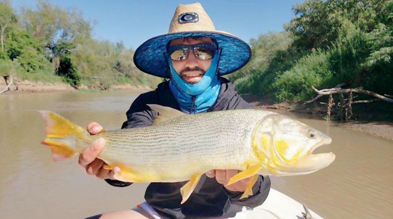 Aguero enjoys fishing