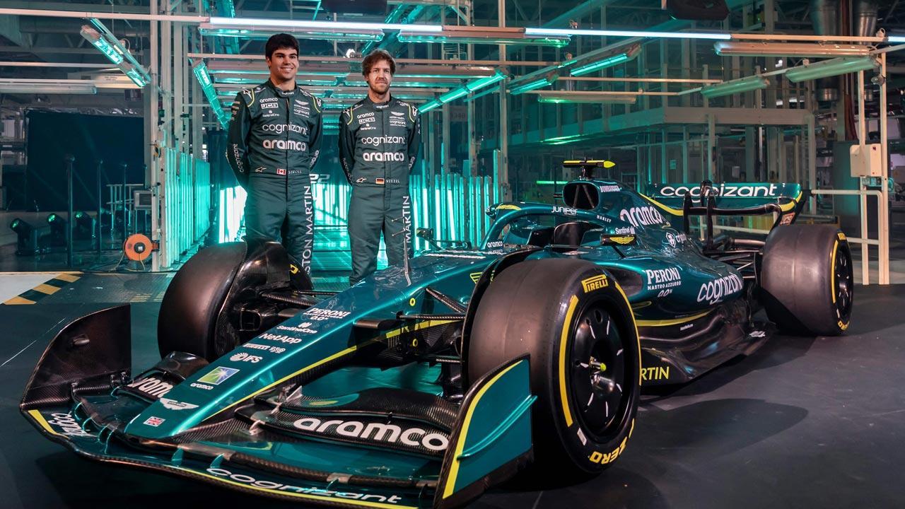 Formula 1: Aston Martin reveal new car for 2022 season