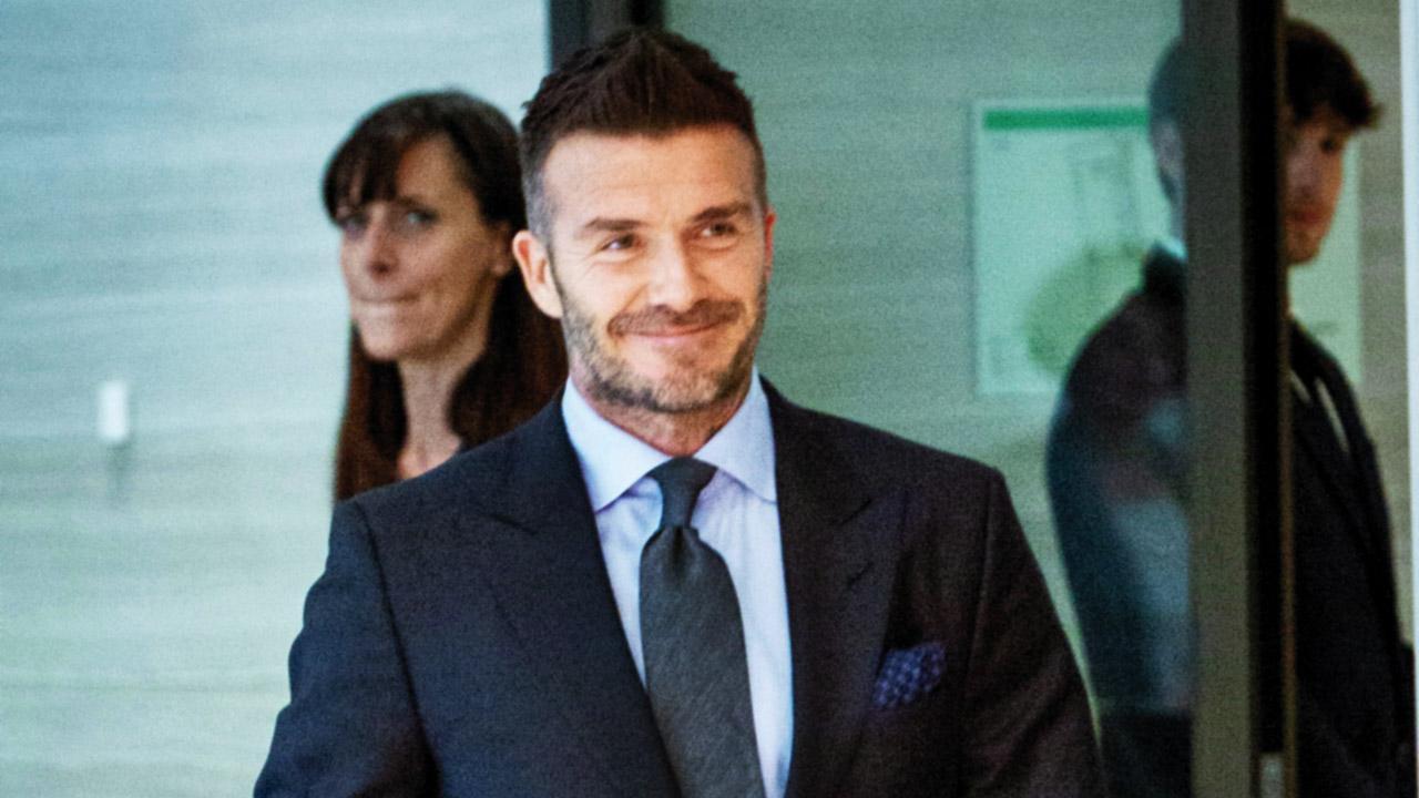David Beckham eats jellied eels once a week!