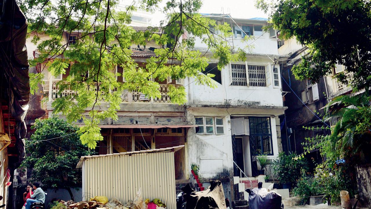 Marietta Fernandes’s family home at Chuim Village, Khar. File pic