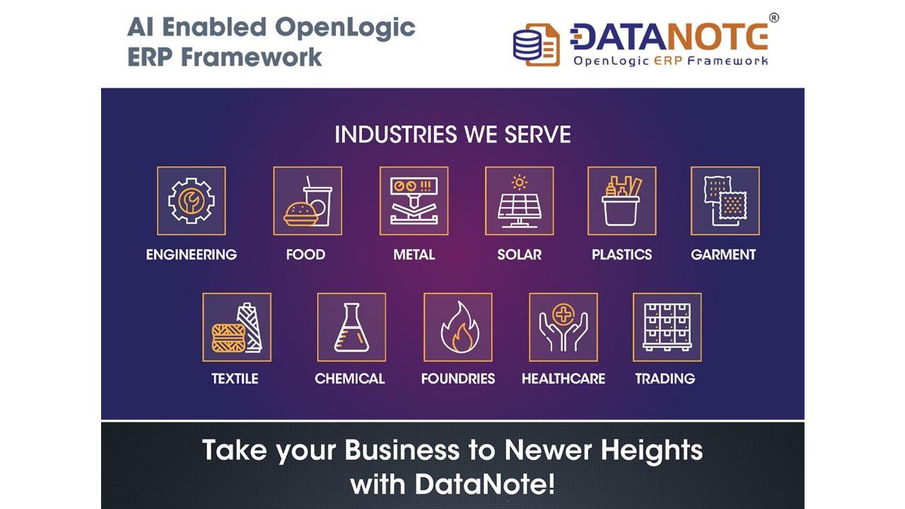With DataNote’s ERP Solutions, Enhance Your Organization’s Decision-making Capabilities