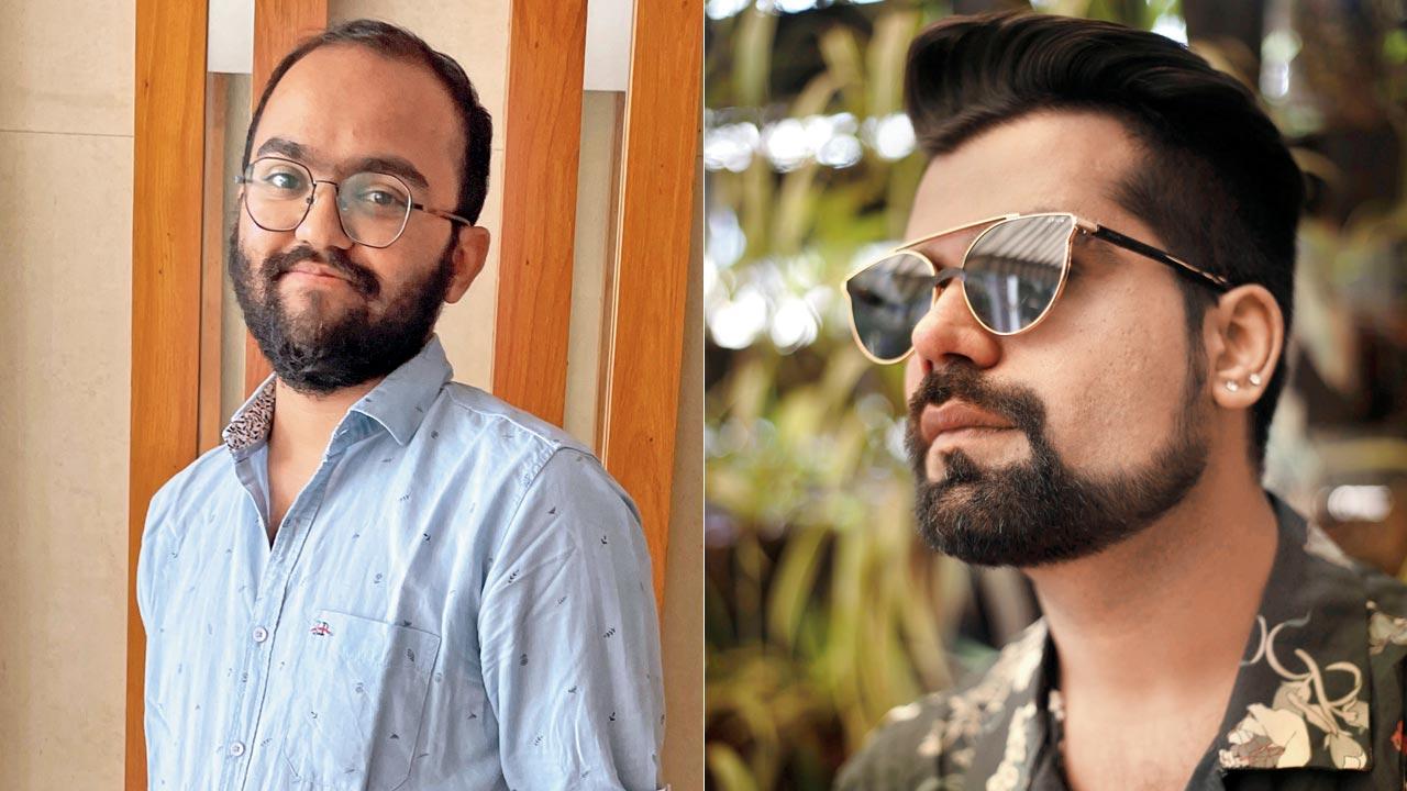 Shubham Nandi realised that making a mistake can hurt your mental health, and that he needed to practice detachment; (right) Parikshaat Wadhwani admits he lost goodwill when he tried to diversify his business. He says he has to focus on “re-networking”