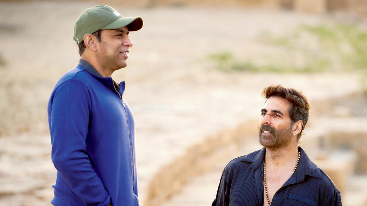 Farhad Samji and Akshay Kumar