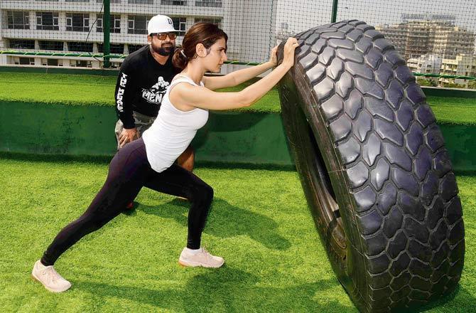 Her first film was with Kamal Haasan, and then in Dangal, she had Aamir play her onscreen father. Her next was Thugs of Hindostan, which got bigger with Amitabh Bachchan and Aamir Khan sharing screen space for the first time.