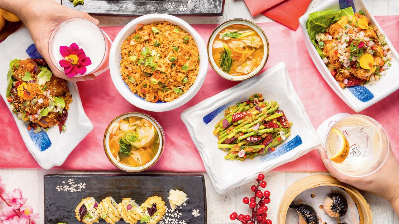 The Chinese New Year spread