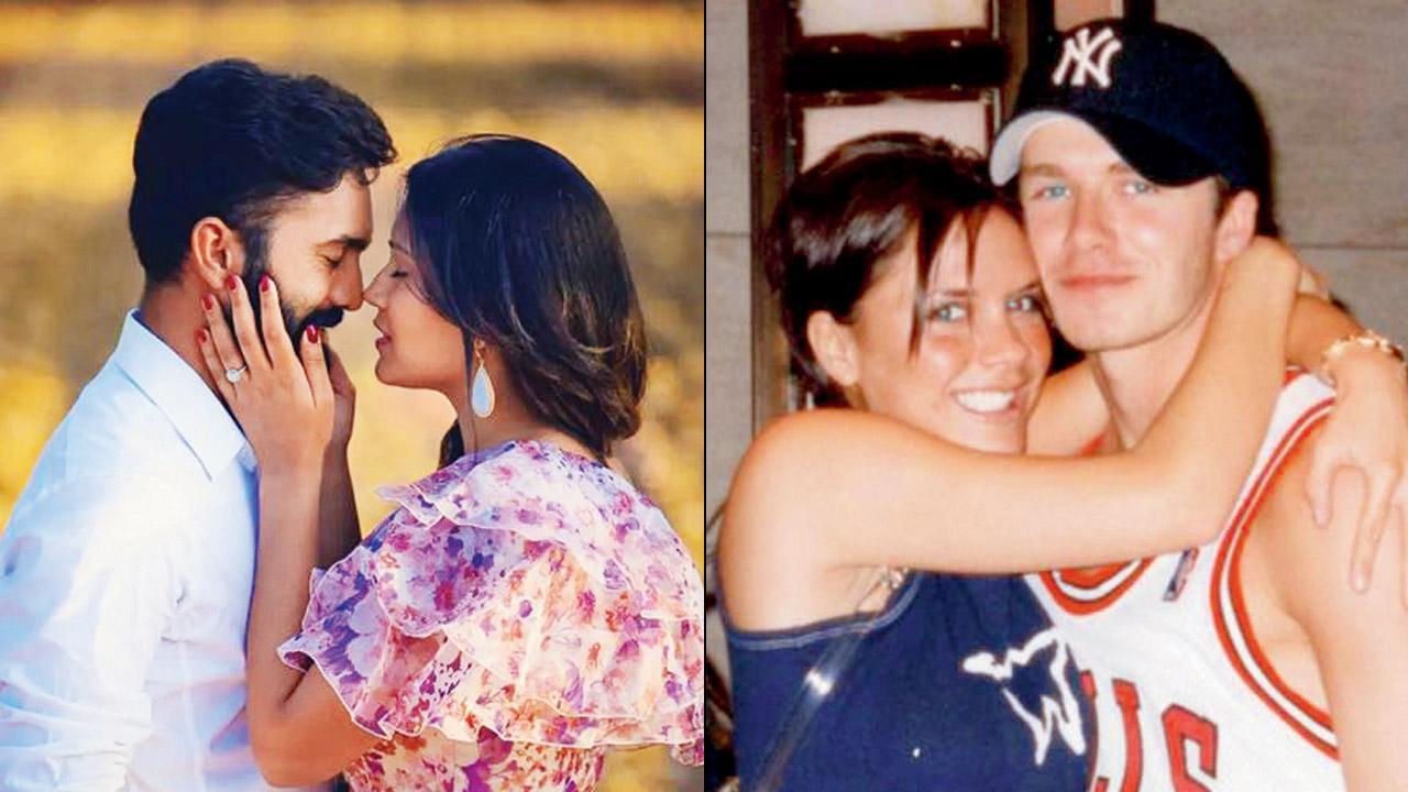 Dinesh Karthik, Jasprit Bumrah, Ajinkya Rahane, David Beckham get mushy on Valentine's Day. See photos