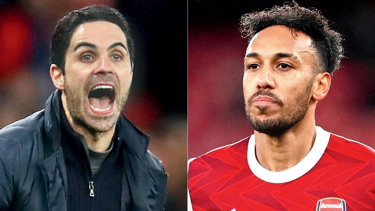 Arsenal boss Arteta hits back at Aubameyang, insists he was a solution and not the problem