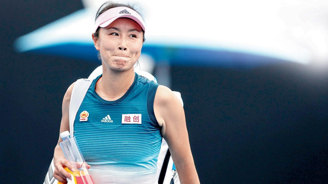 Worried Tennis Association - Peng Shuai's safety is a concern