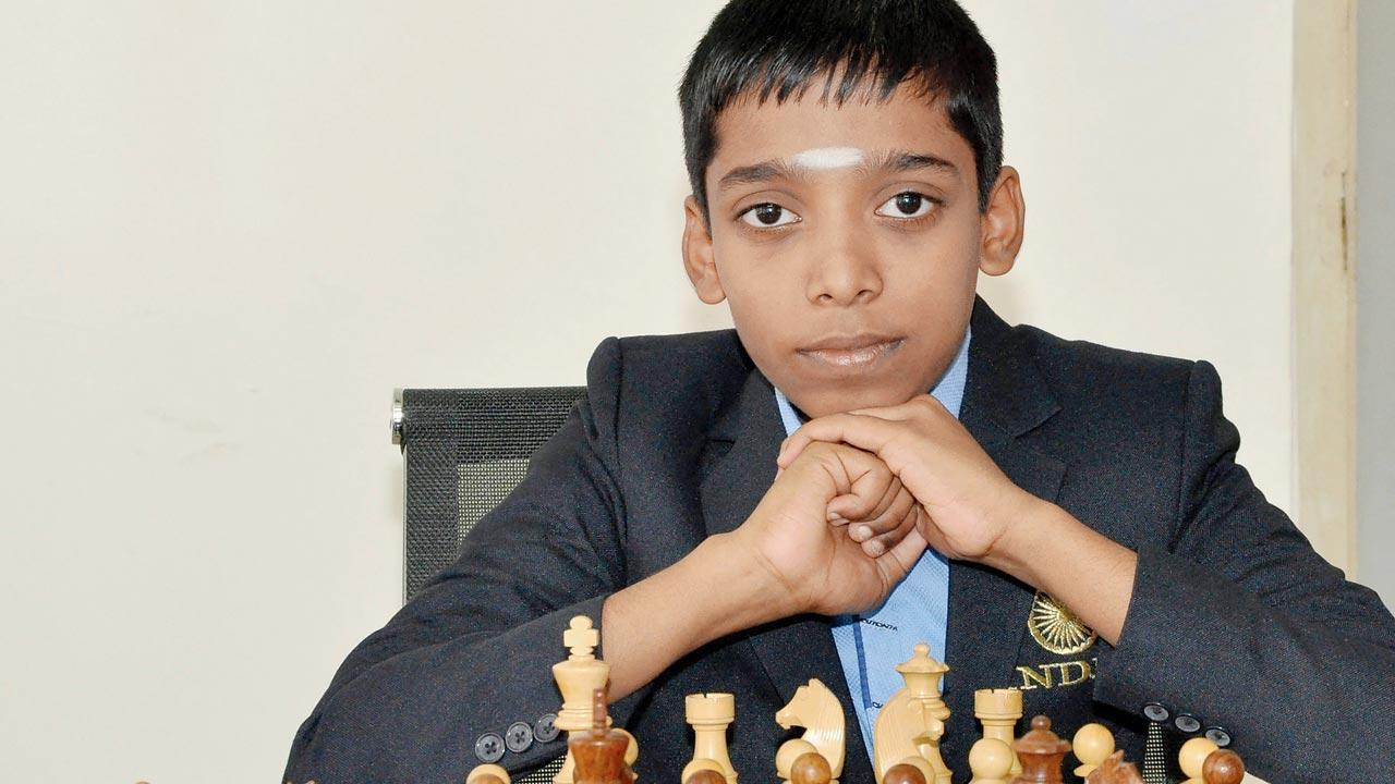 Indian Grand Master R Praggnanandhaa beats Magnus Carlsen