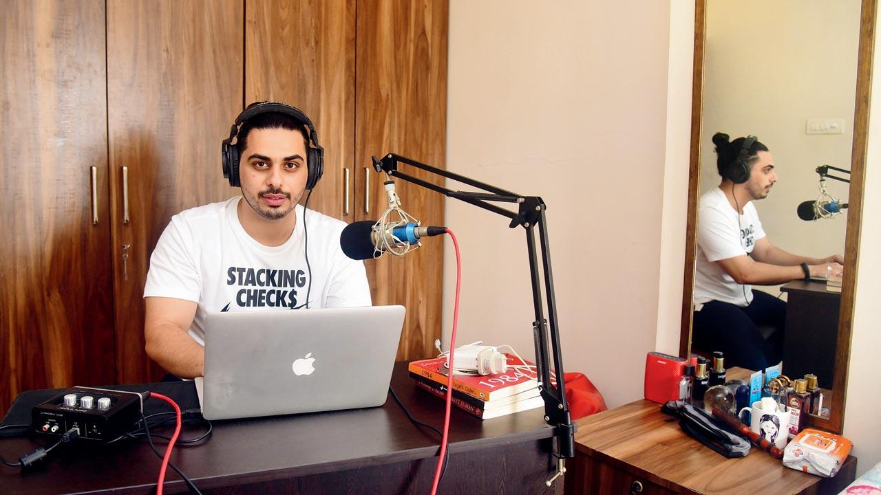 Kevin Harding gave up a corporate communications job to focus on his podcast and build a travel community. Pic/Shadab Khan