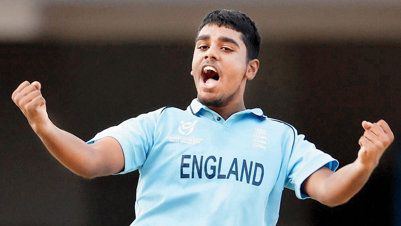 Ahmed takes three wickets in an over to guide England into final