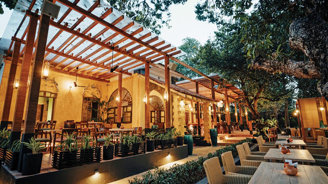 The restaurant is housed in a 100-year-old bungalow