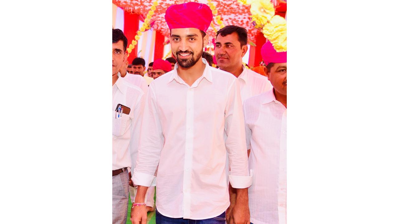 Young social activist Sanjay Dhaka fighting for social change