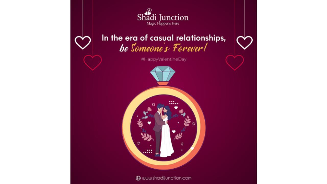 Register at Shadi Junction and overcome the FOMO this Valentine 
