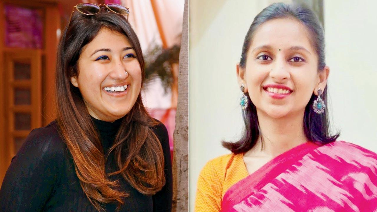 Jasmine Kaur Ahluwalia; (right) Aanchal Jain
