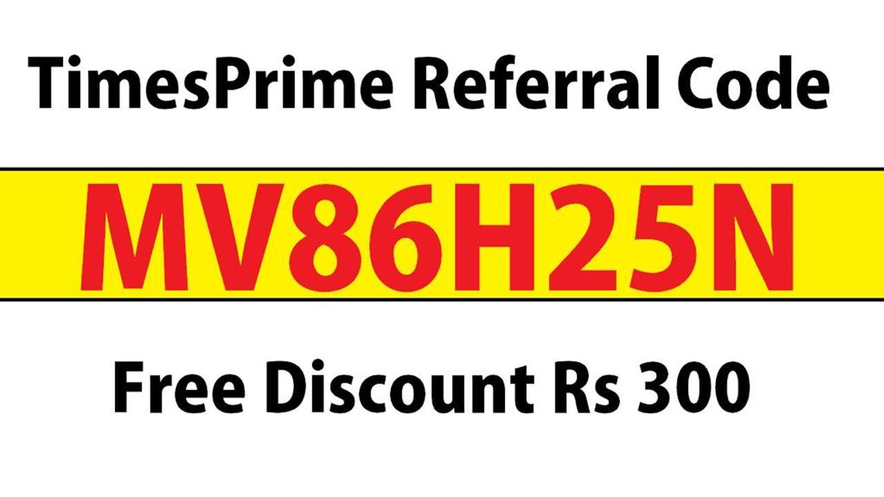 Times Prime Referral Code 