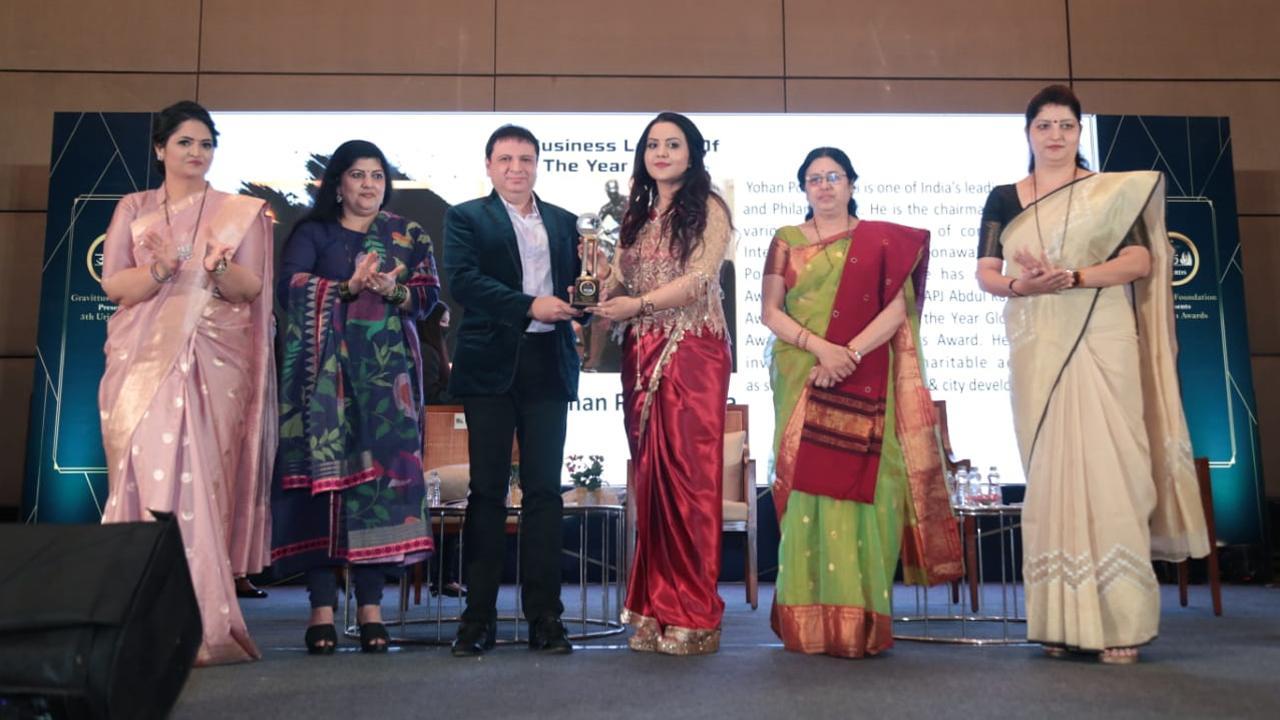 Yohan Poonawalla Receives “Business Leader of the Year Award” 