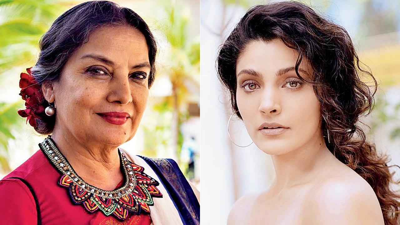Shabana Azmi and Saiyami Kher