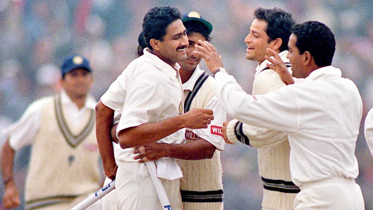 On this day in 1999: Anil Kumble became second bowler to take all ten wickets in Test innings