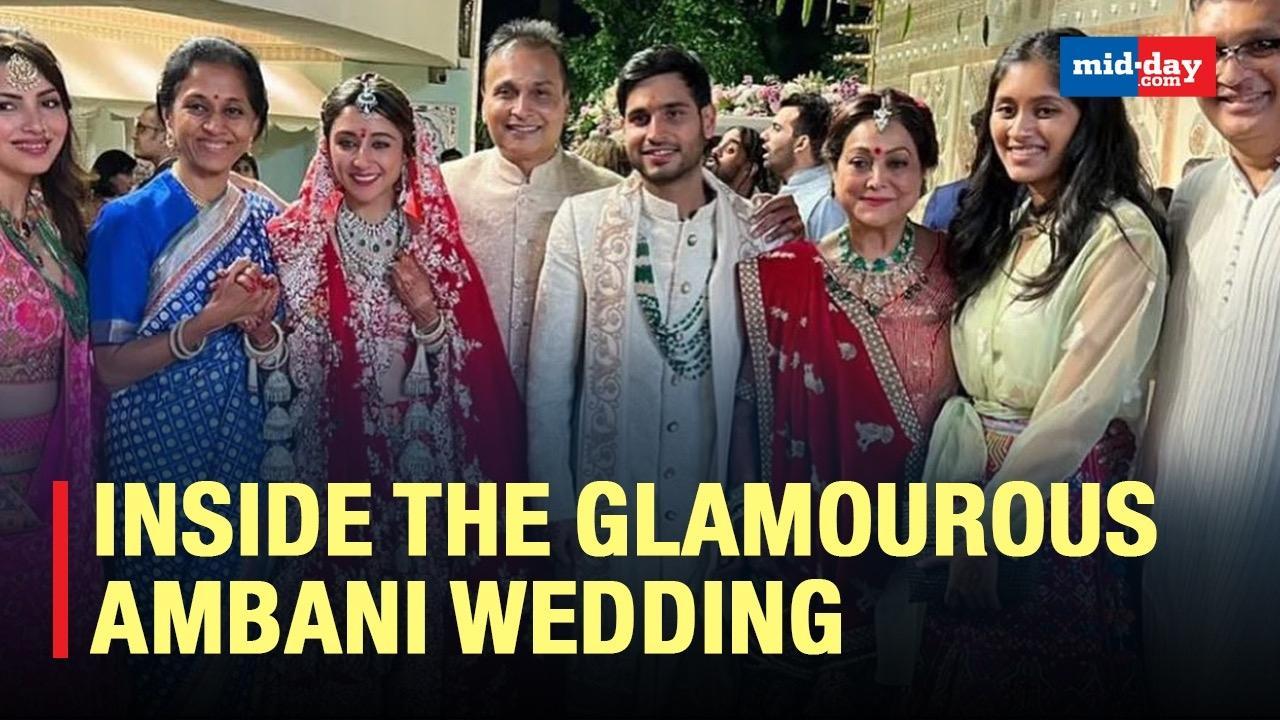 Anil Ambani's Son Anmol Ties The Knot With Khrisha Shah In A Intimate Wedding