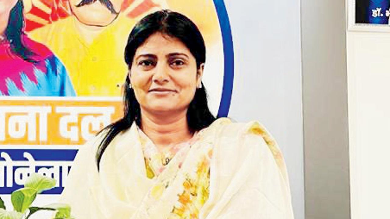 Anupriya Patel of Apna Dal (S) Pic/@AnupriyasPatel