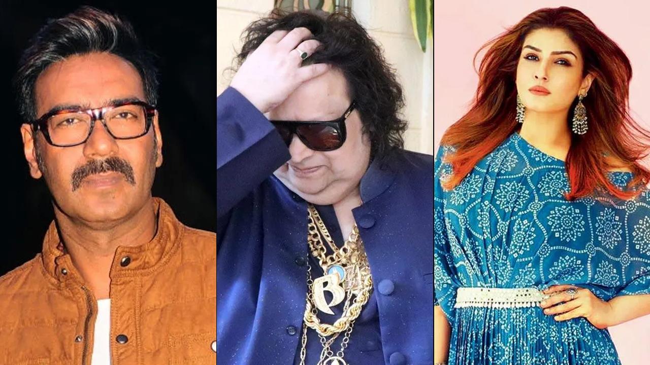 Bappi Lahiri passes away: Ajay Devgn, Raveena Tandon, Akshay Kumar, other celebs remember 'Disco King'