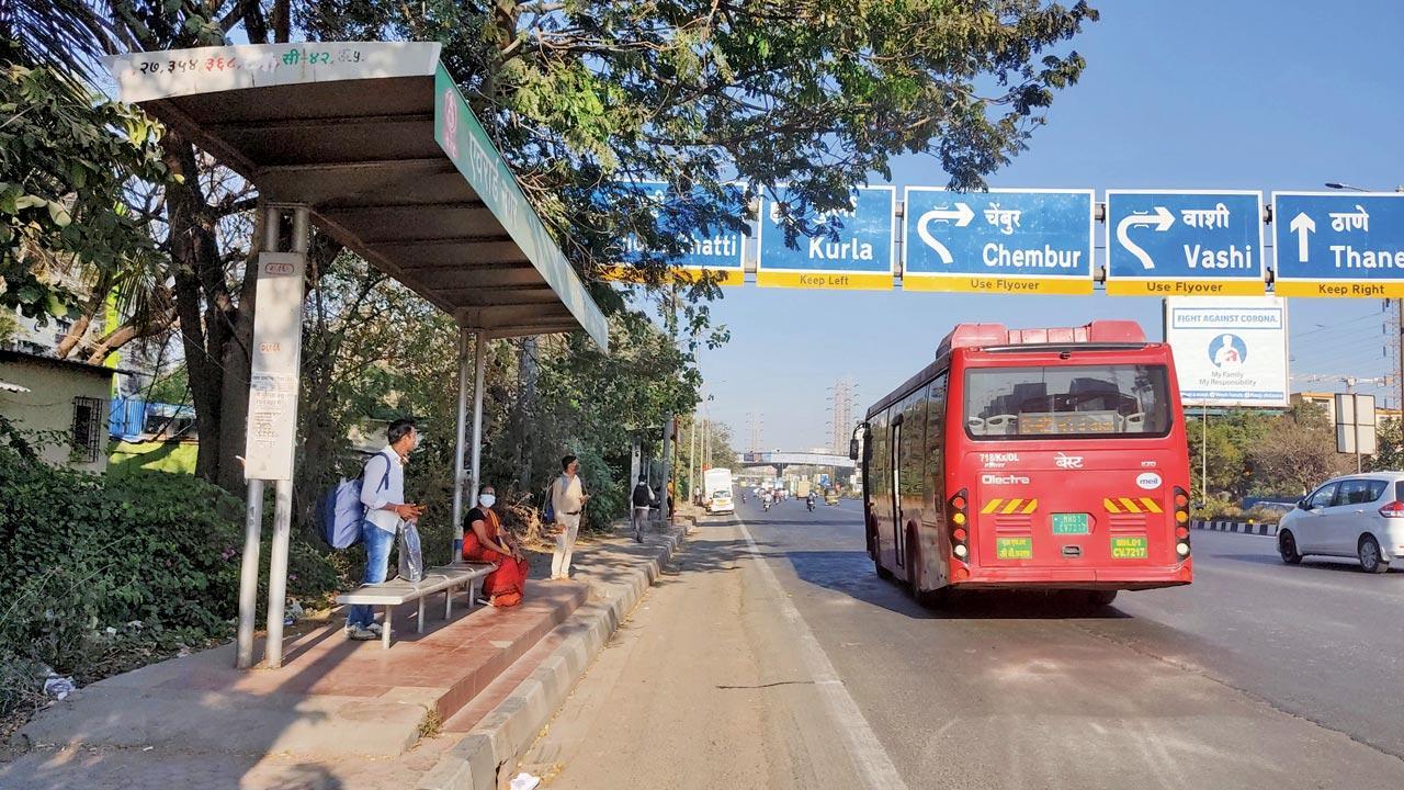 Pedestrians run over at BEST bus stop: Minor was out learning driving, hid car after accident, say cops