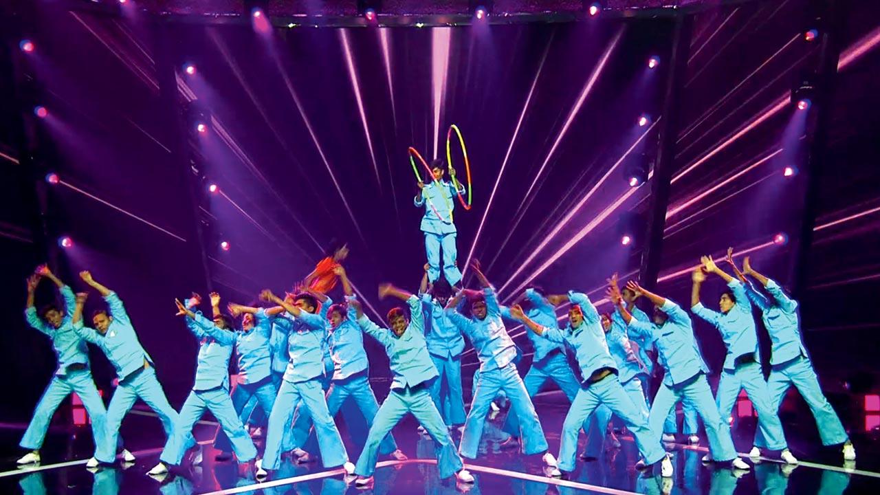 The troupe performs in the India’s Got Talent show