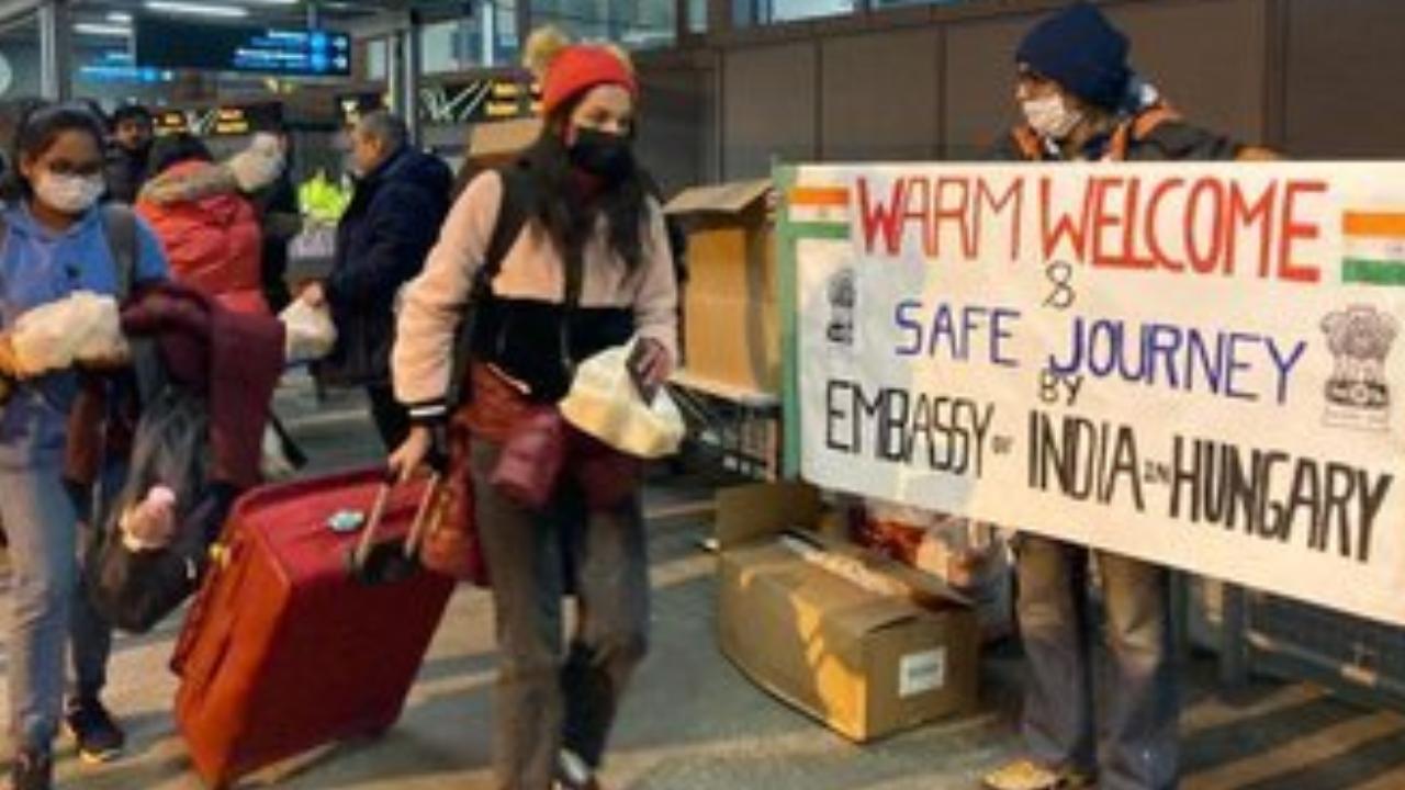 Ukraine crisis: Sixth flight with 240 stranded Indians departs from Budapest