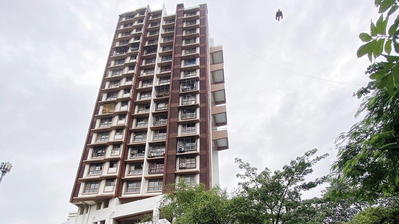 Regent Galaxy in Malad, where Disha Salian allegedly fell to death on June 8, 2020. File pic