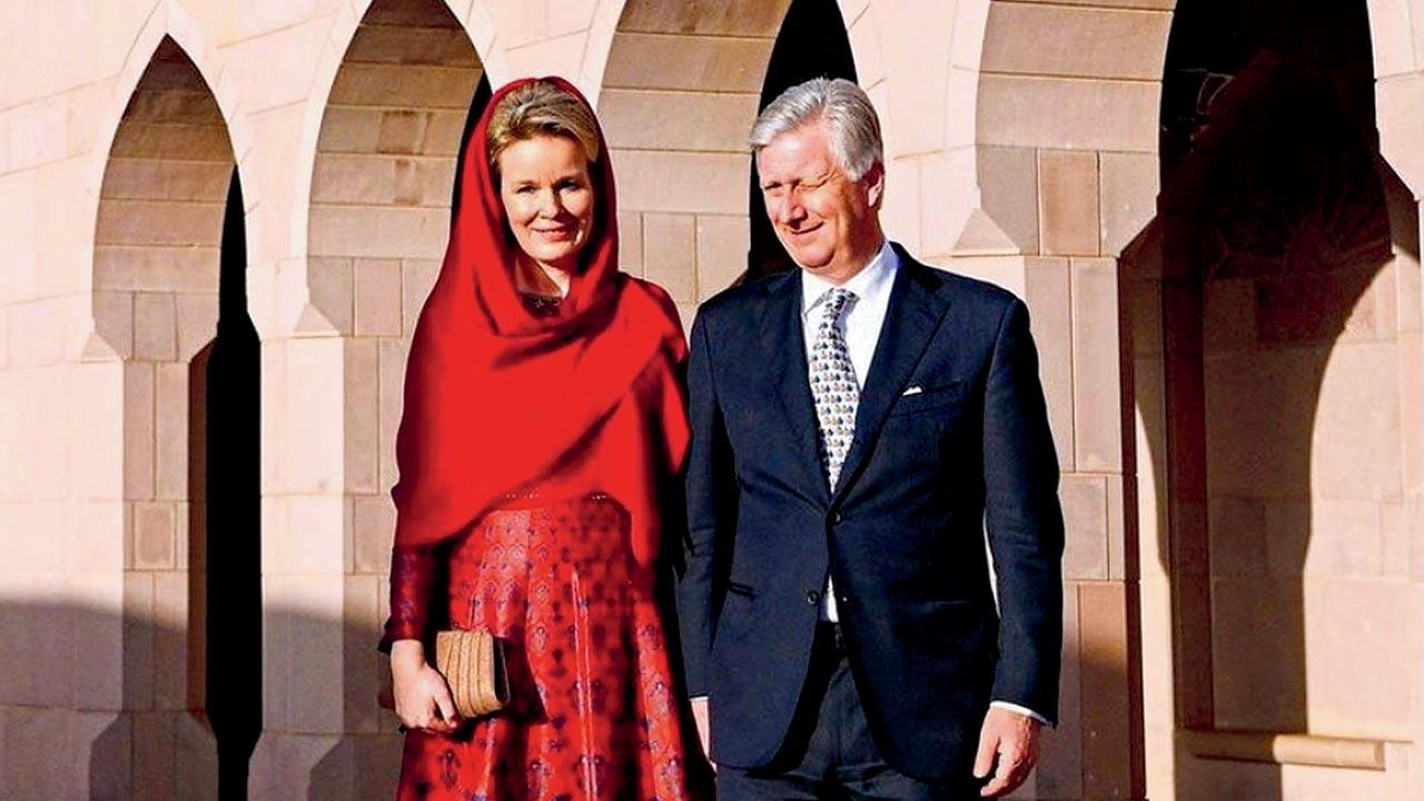 Queen Mathilde and Philippe of Belgium