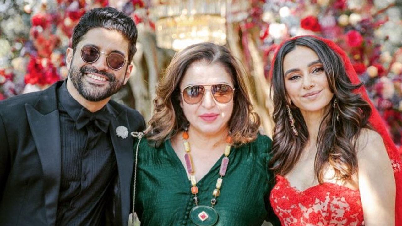 Farah Khan hosts lunch to celebrate Farhan Akhtar, Shibani Dandekar's wedding