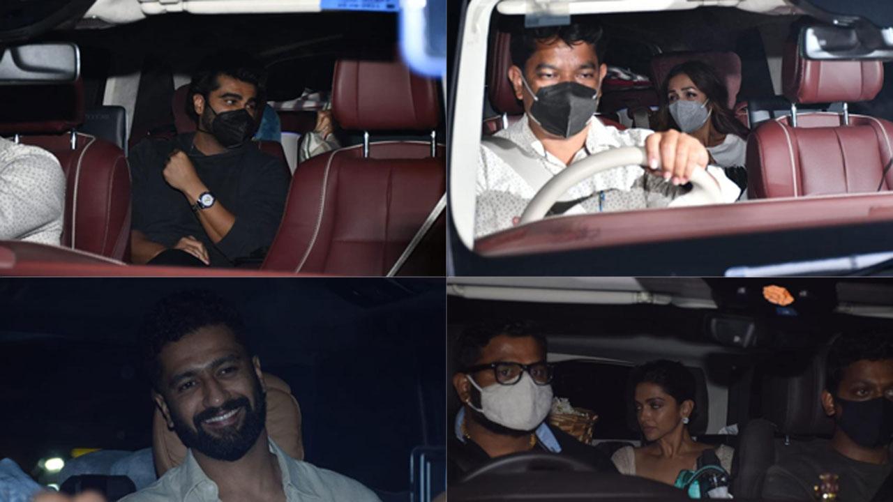 Apart from Arjun Kapoor, Malaika Arora, Vicky Kaushal, Deepika Padukone, the other celebrities that were spotted at the screening were Kriti Sanon, Javed Akhtar, Shabana Azmi, Isabelle Kaif, Rekha, and of course, Alia Bhatt and Sanjay Leela Bhansali. Click here to see full gallery