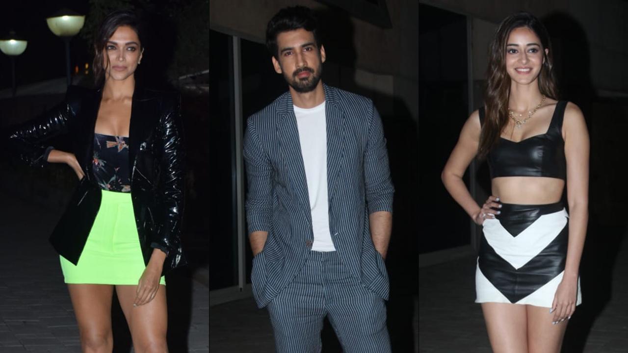 Gehraiyaan screening: Deepika, Ananya, Alaya F, Sophie make stylish appearance