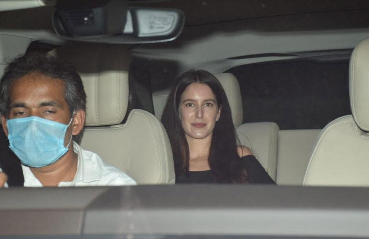 Katrina Kaif's sister Isabelle looked radiant as she also arrived for the screening. The complainant had earlier moved the high court seeking an order restraining the writers/publishers of the novel from creating any third-party rights or writing any other story on the life of his mother (Gangubai Kathiawadi). He had also sought a stay on release of the movie 'Gangubai Kathiawadi'.