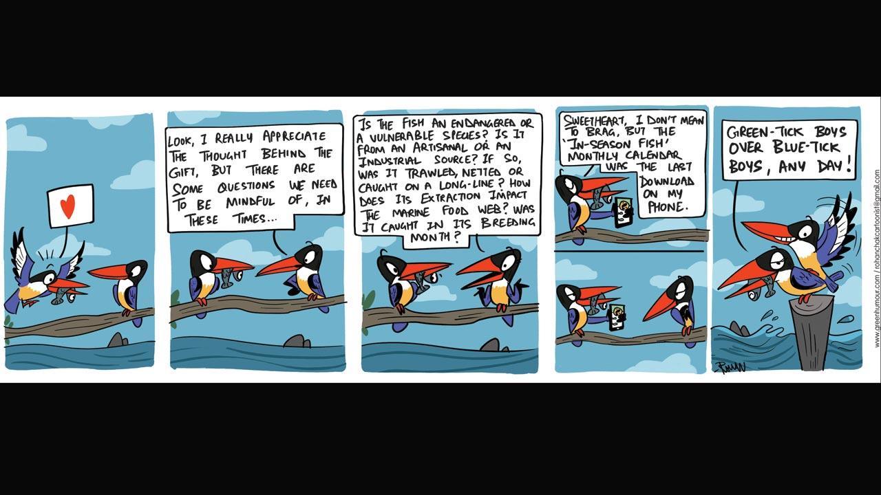 Green Humour: Comic Strip By Rohan Chakravarty