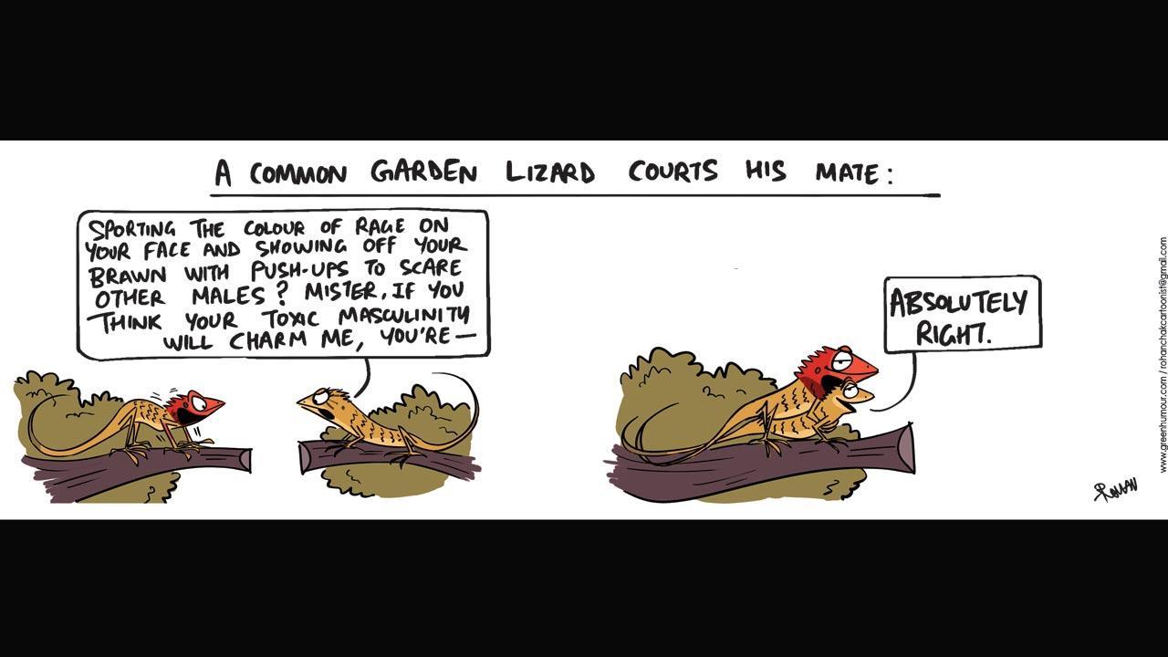 Green Humour: Comic Strip By Rohan Chakravarty