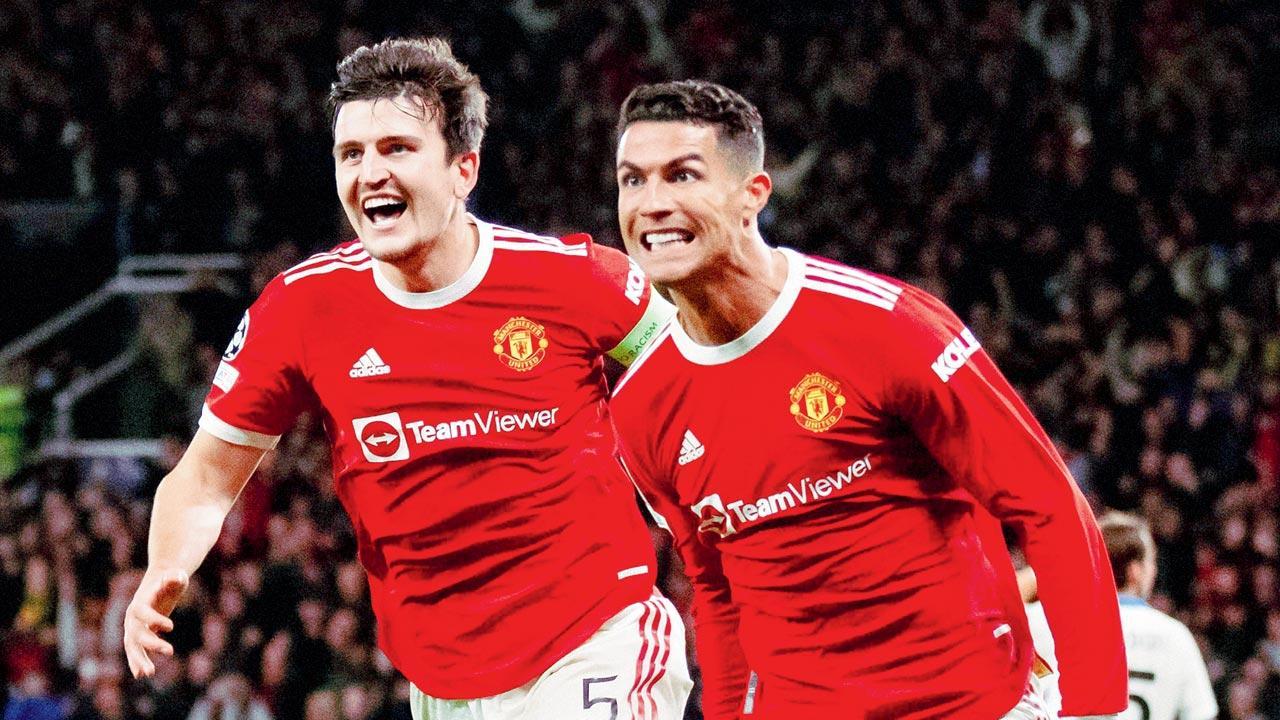 Manchester United's Harry Maguire denies reports of rift with Cristiano Ronaldo