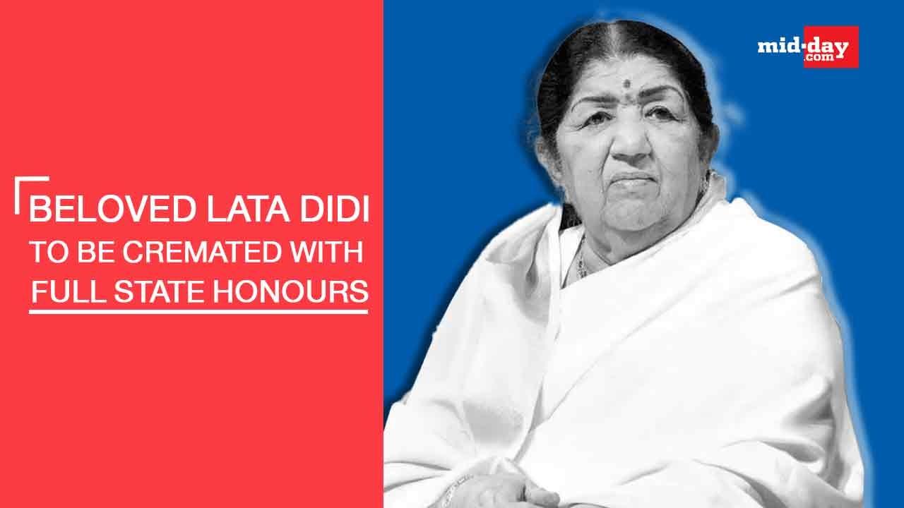 Last Rites Of Icon Lata Mangeshkar To Be Held With Full State Honours