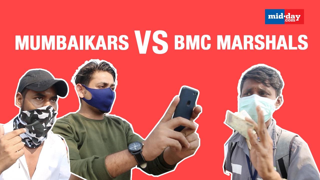 Mumbaikars Vs BMC’s Clean-up Marshals On ‘No Mask’ Fine