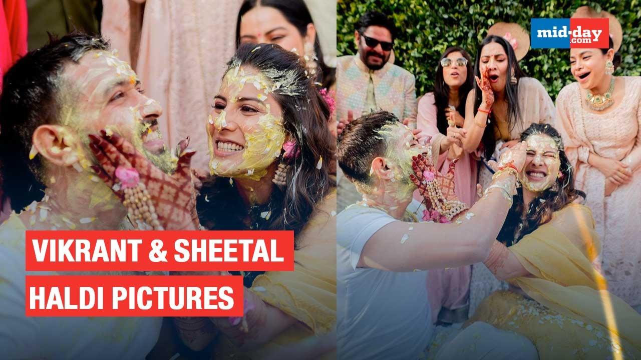Vikrant-Sheetal's Haldi Ceremony Pictures